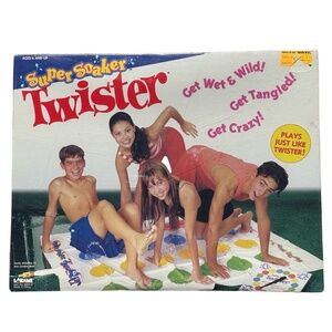 NEW Larami Super Soaker Twister Size 9800-0 Vintage Outdoor Play Mat Retro Fun